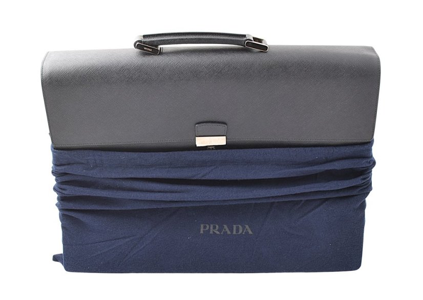 Prada Saffiano Leather Briefcase