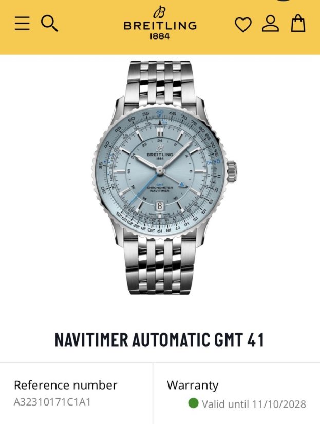 Breitling Navitimer GMT 41