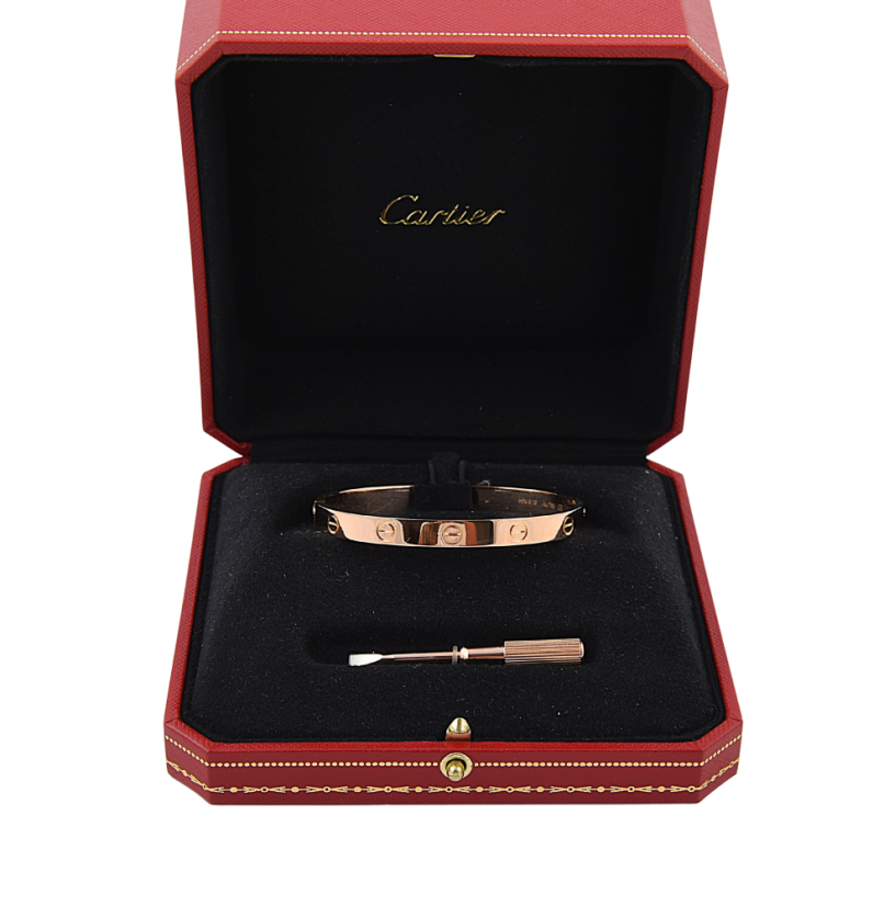 Cartier LOVE z růžového zlata