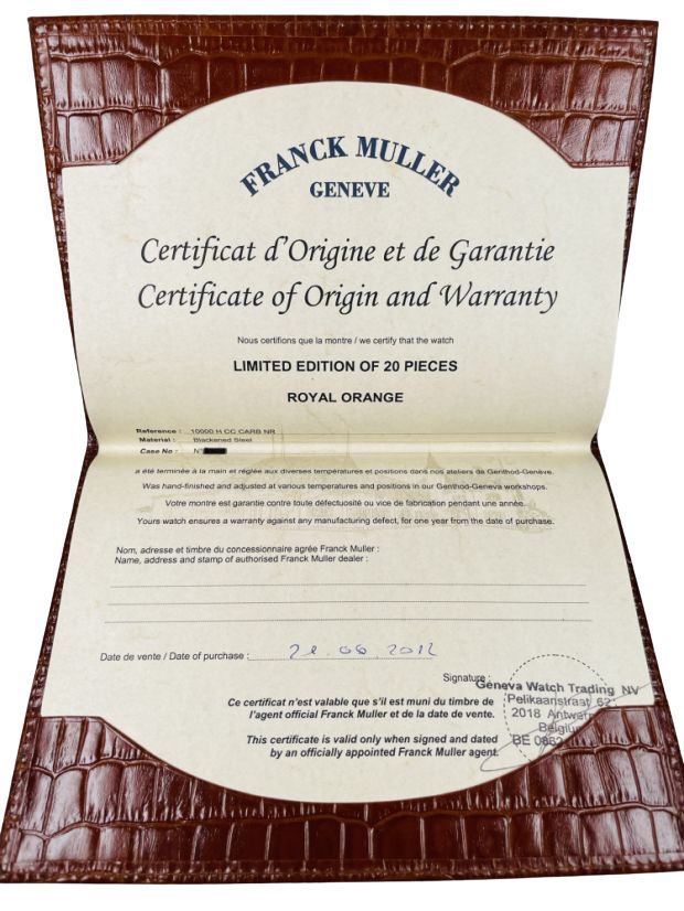 Franck Muller Conquistador Cortez King