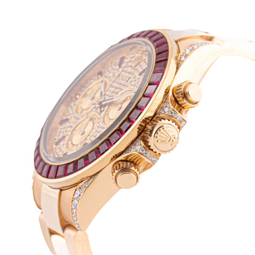 Rolex Daytona Pave Red Ruby