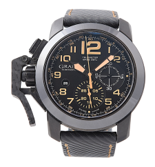 Graham Chronofighter Oversize Black Sahara
