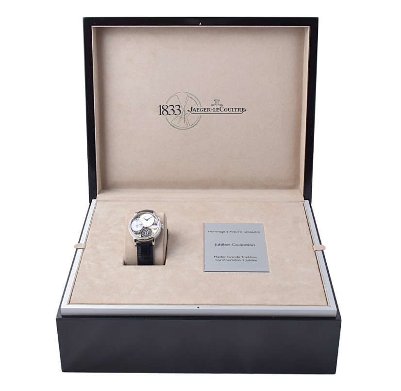 Jaeger-LeCoultre  Master Grande Tradition Gyrotourbillon 3 Jubilee