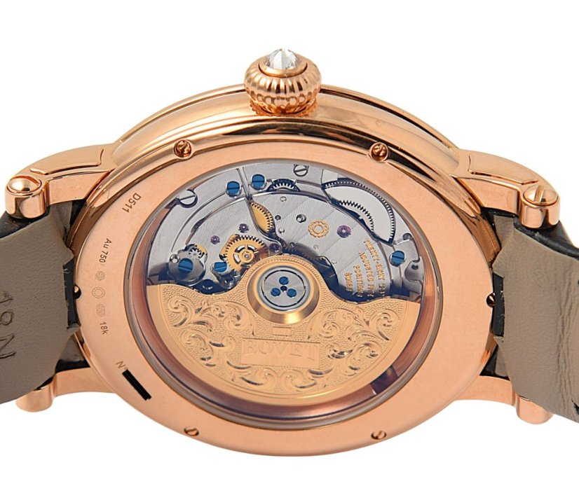 Bovet Dimier Recital 11 R110001-SD1 Miss Alexandra Moon Phase Pink Gold 41mm