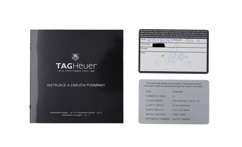 TAG Heuer Carrera Lady Mother-of-Pearl & Diamonds