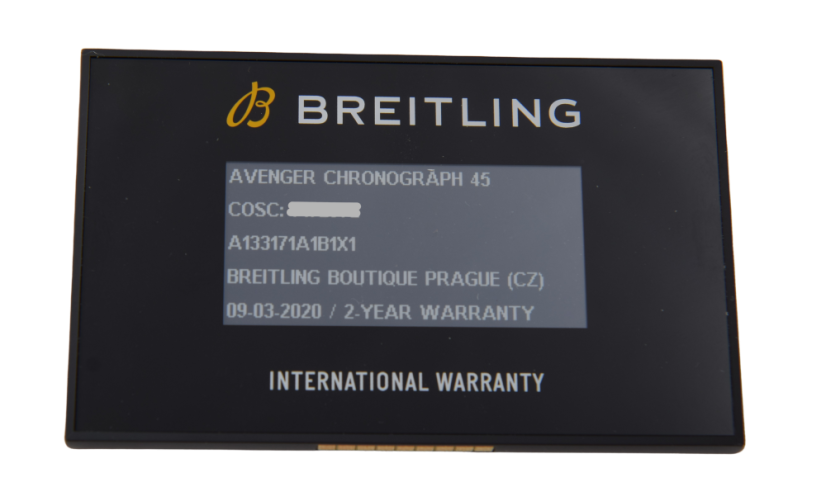 Breitling Avenger Air Force Team Limited Edition 45