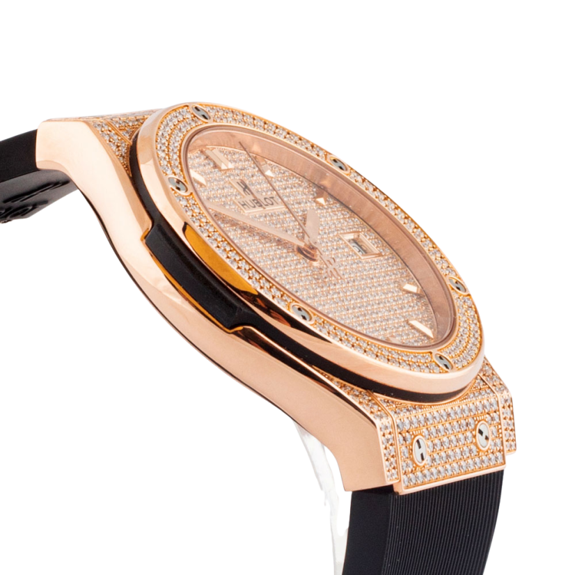 Hublot Classic Fusion Gold Pavé