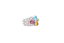 Prsten BVLGARI Allegra White Gold