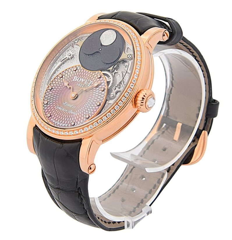 Bovet Dimier Recital 11 R110001-SD1 Miss Alexandra Moon Phase Pink Gold 41mm