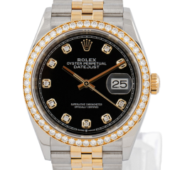 Rolex Datejust 36mm Factory Diamonds