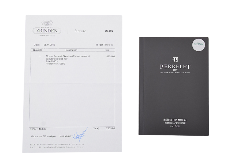 Perrelet Skeleton Chrono