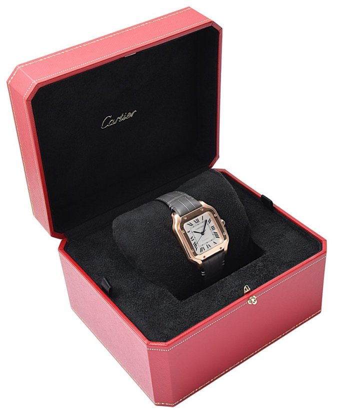 CARTIER Santos Rose Gold
