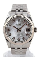 Rolex Datejust 31mm Mother-of-pearl Diamond-set