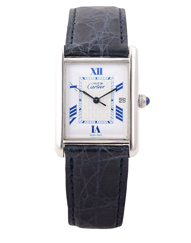 Cartier Tank must de Cartier Silver