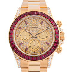 Rolex Daytona Pave Red Ruby