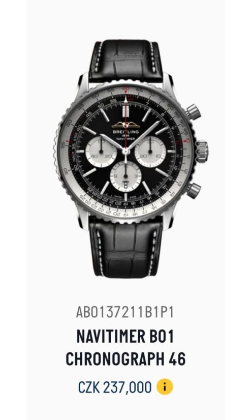Breitling Navitimer B01 Chronograph 46mm