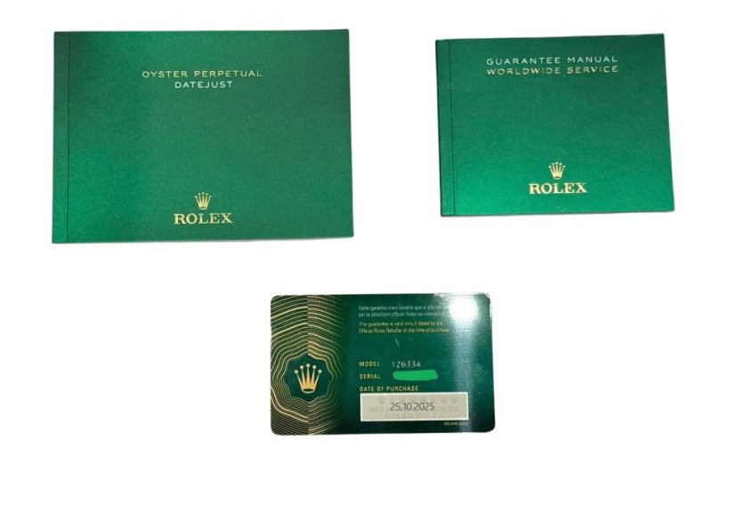 ROLEX Datejust 41mm Mint