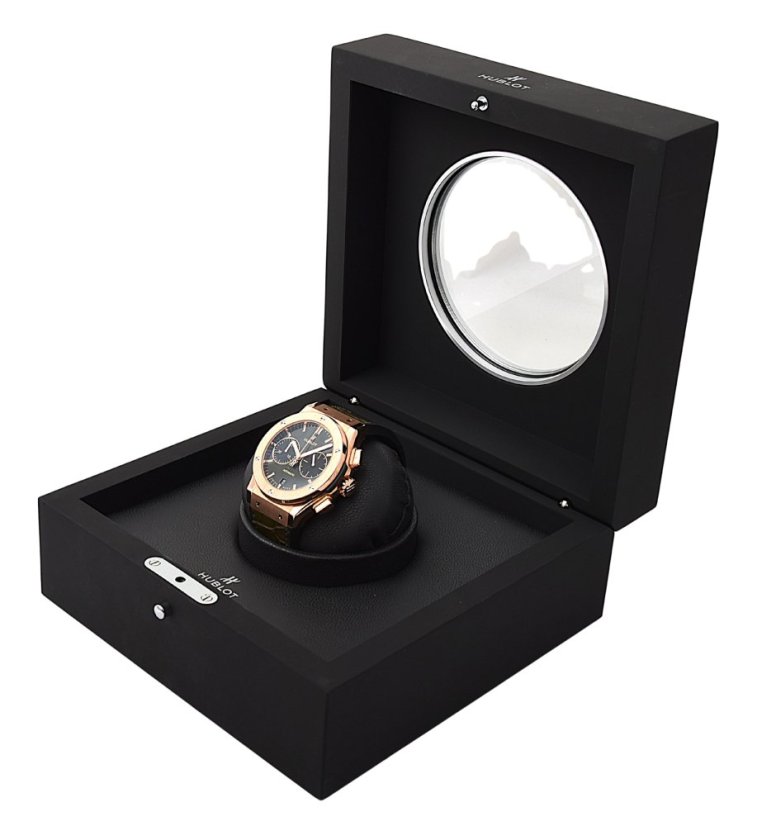 Hublot Classic Fusion Chronograph King Gold Green