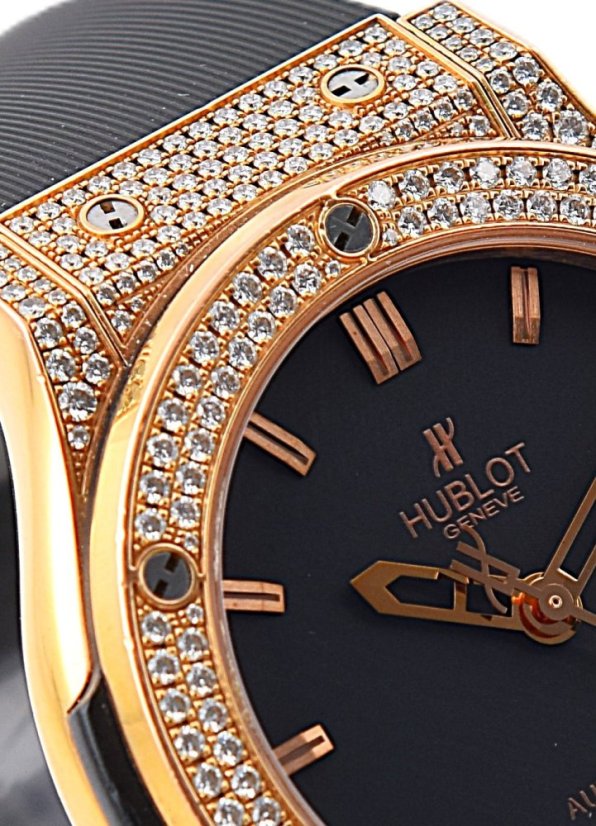 Hublot Classic Fusion King Gold Diamonds