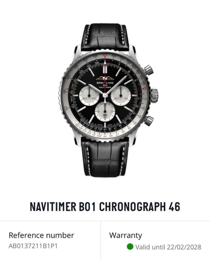 Breitling Navitimer B01 Chronograph 46mm