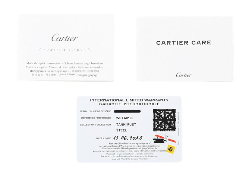 CARTIER Tank Must