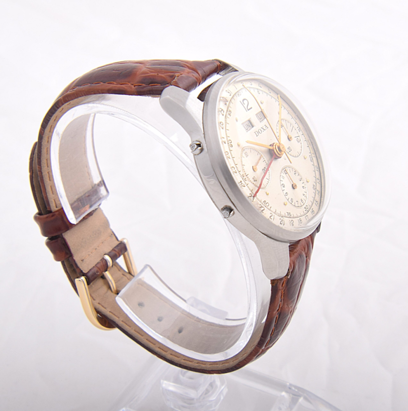 Doxa Compax Triple Calendar Chronograph