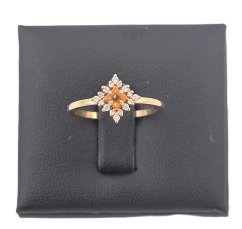Prsten ze žlutého zlata 14Kt 2,04 g