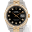 Rolex Datejust 36mm Factory Diamonds