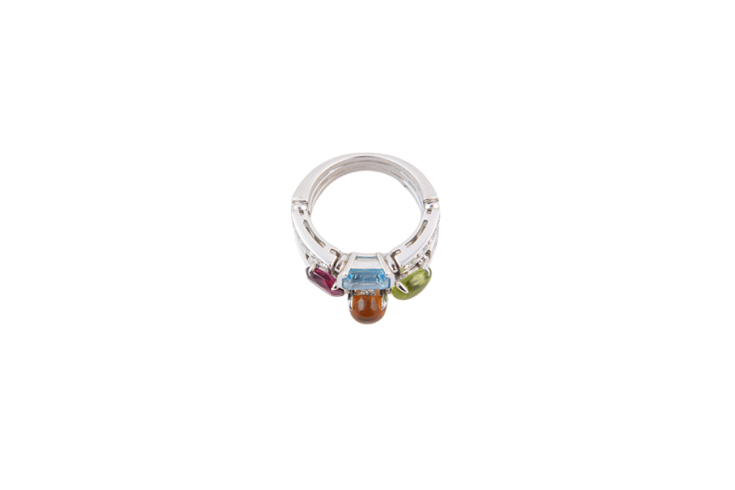 Prsten BVLGARI Allegra White Gold