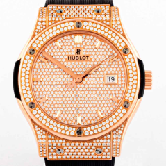 Hublot Classic Fusion Gold Pavé