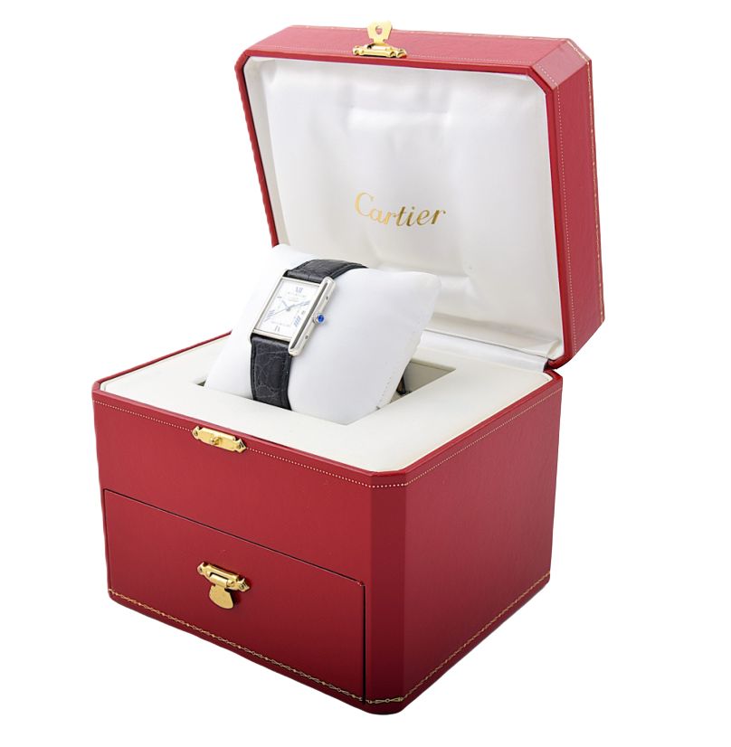 Cartier Tank must de Cartier Silver
