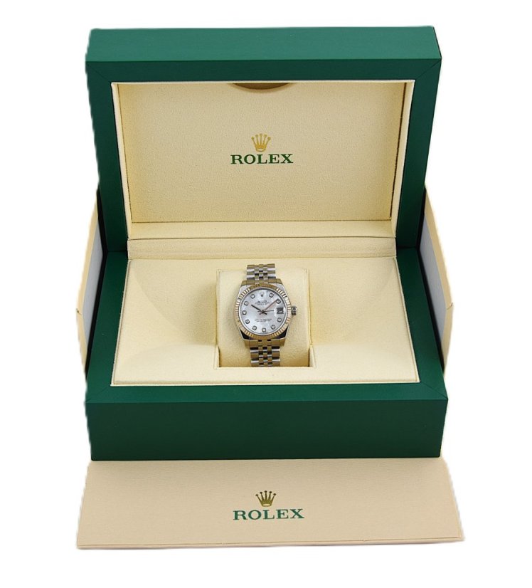Rolex Datejust 31mm Mother-of-pearl Diamond-set