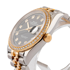 Rolex Datejust 36mm Factory Diamonds