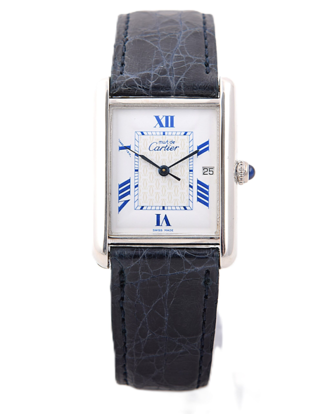 Cartier Tank must de Cartier Silver