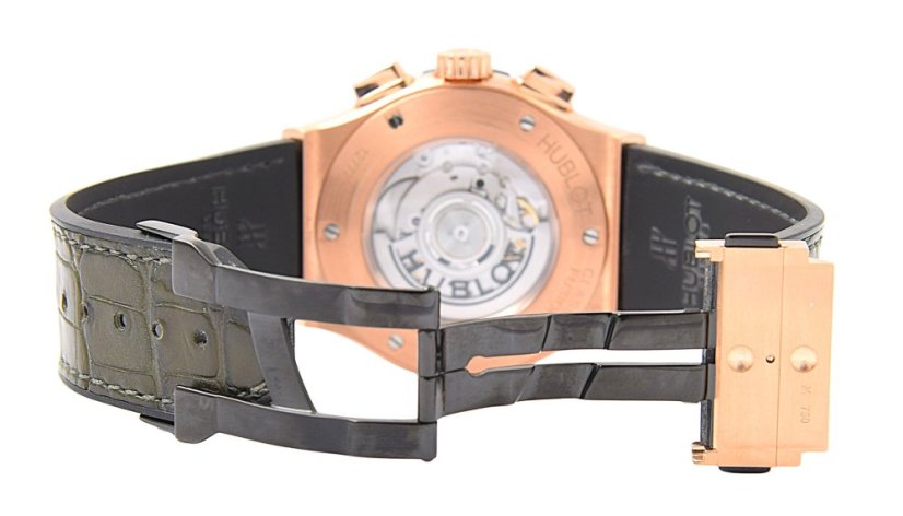 Hublot Classic Fusion Chronograph King Gold Green