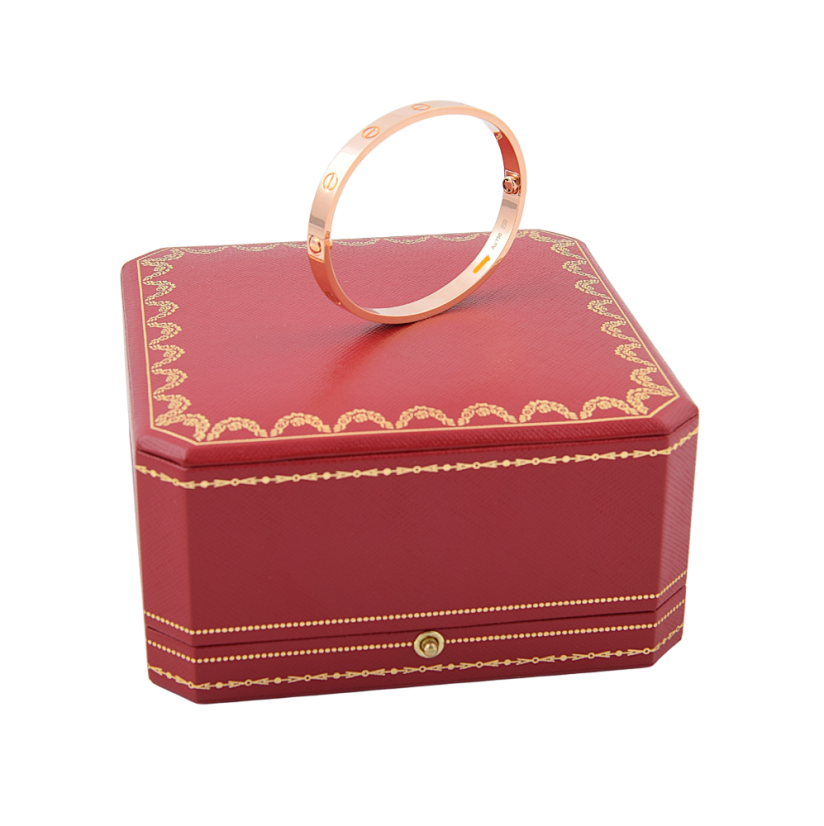 Cartier LOVE z růžového zlata