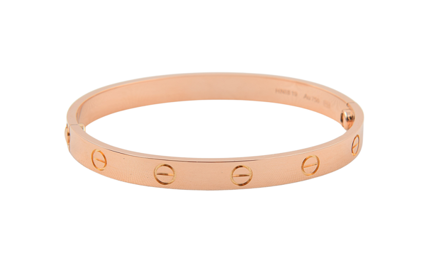 Cartier LOVE z růžového zlata