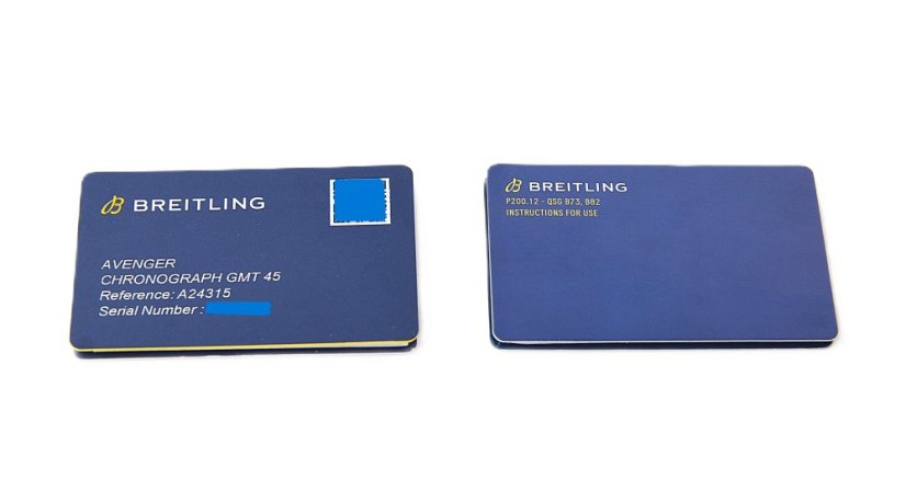 Breitling Avenger Chronograph GMT 45