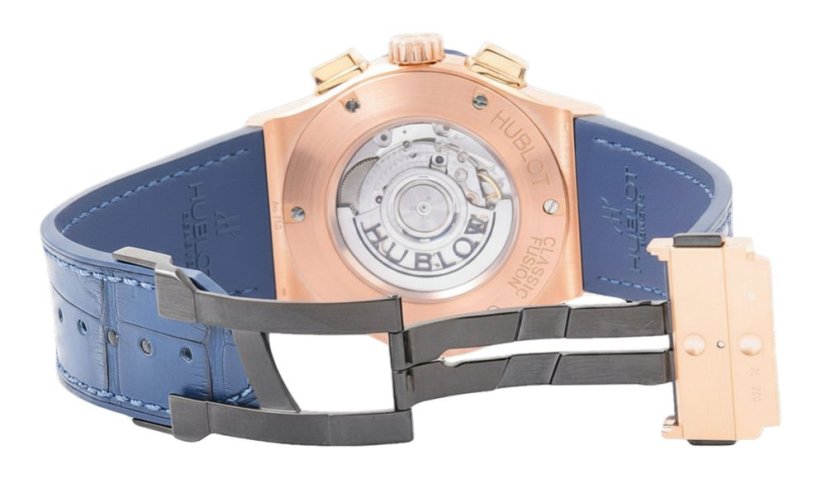 HUBLOT Classic Fusion Chronograph King Gold Blue