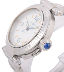 Cartier Pasha C Ocelový tah