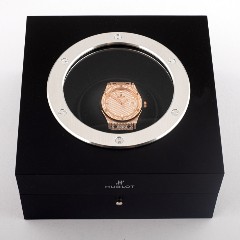 Hublot Classic Fusion Gold Pavé