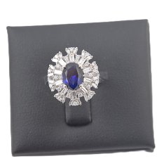 Prsten z bílého zlata 14Kt 4,73 g