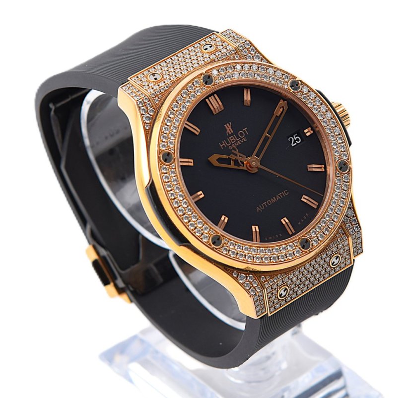 Hublot Classic Fusion King Gold Diamonds