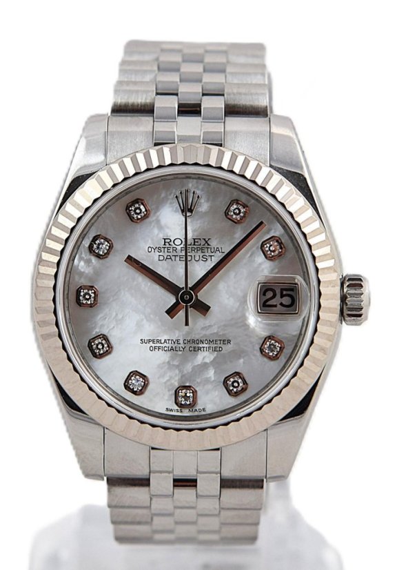 Rolex Datejust 31mm Mother-of-pearl Diamond-set