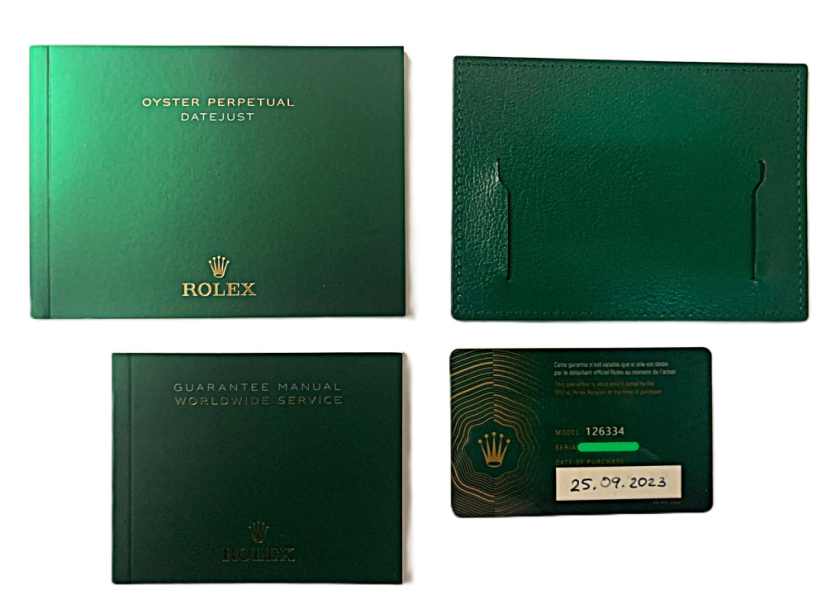 Rolex Datejust 41mm 126334 Wimbledon Dial 2023 Jubilee