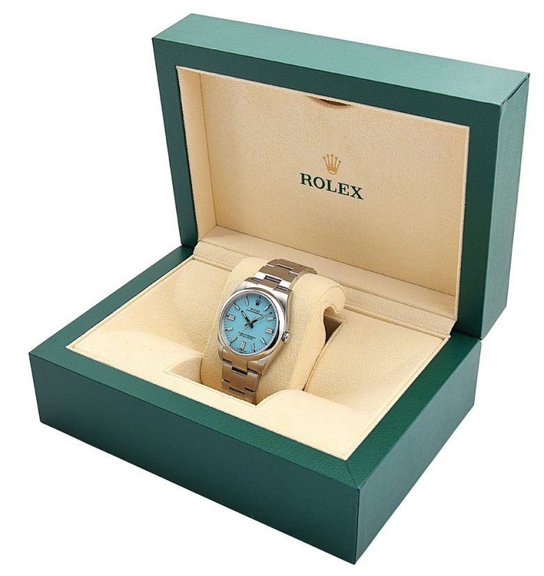 ROLEX Oyster Perpetual 36mm Tiffany