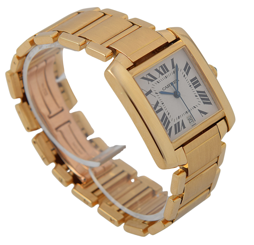 Cartier Tank Française Full Gold