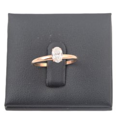 Prsten z růžového zlata 14Kt 1,56 g
