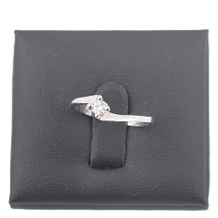 Prsten z bílého zlata 14Kt 1,90 g