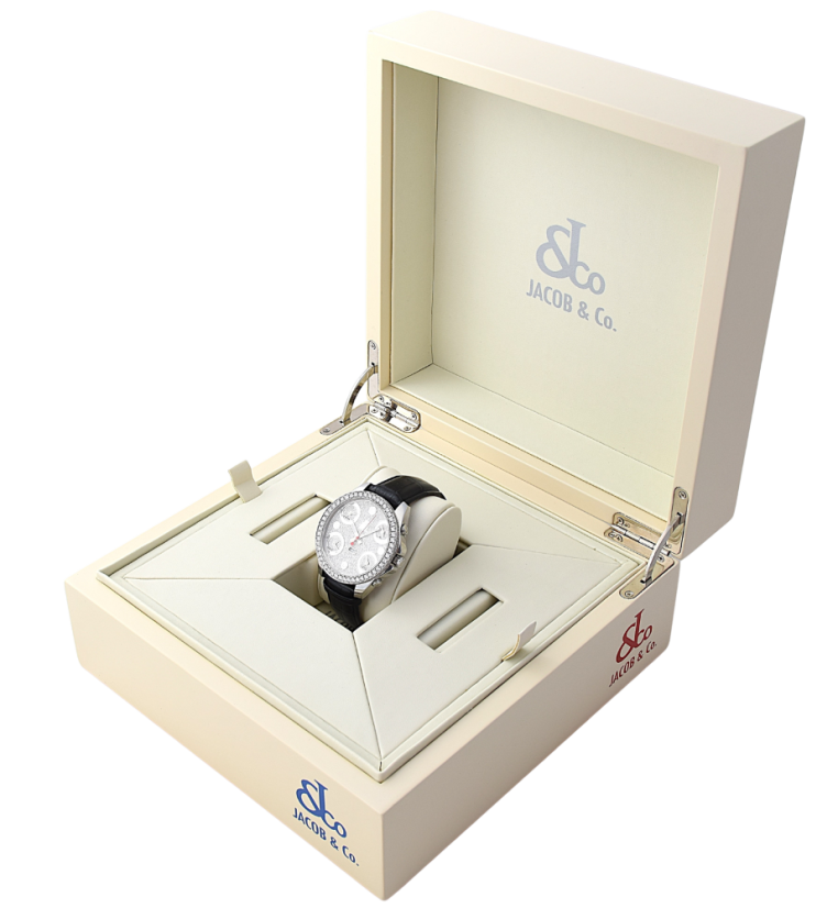 Jacob & Co. Five Time Zone Diamonds Pave